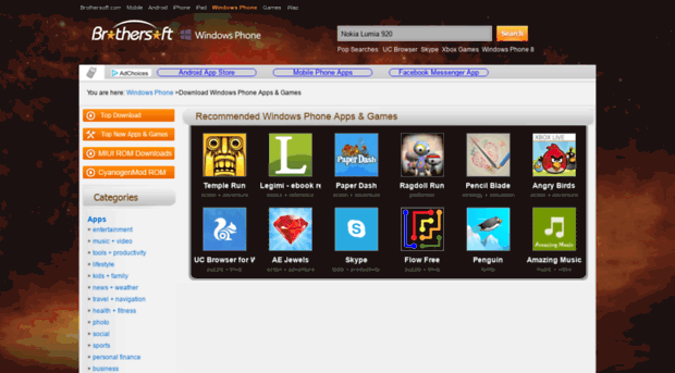 windows-phone.brothersoft.com
