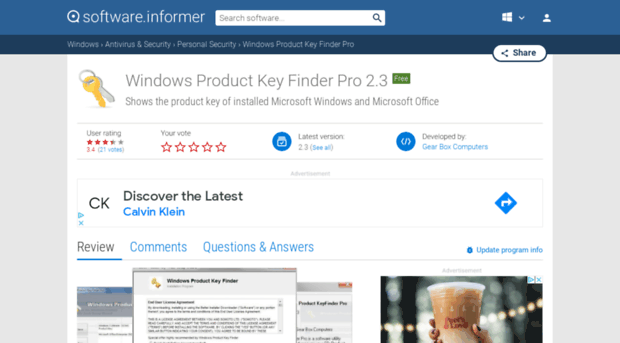 windows-product-key-finder-pro.software.informer.com