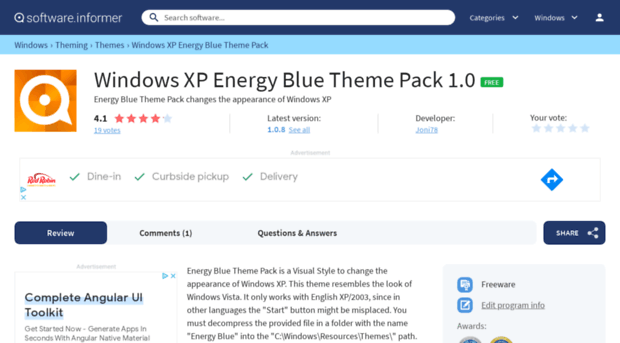 windows-xp-energy-blue-theme-pack.software.informer.com