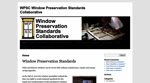 windowstandards.org