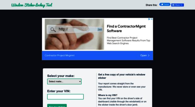 windowstickerlookup.com