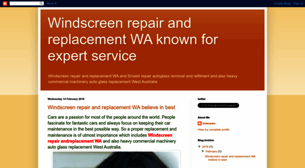 windscreenrepairandreplacementwa.blogspot.in