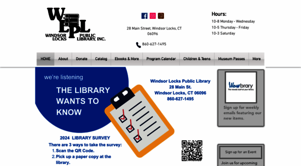 windsorlockslibrary.org