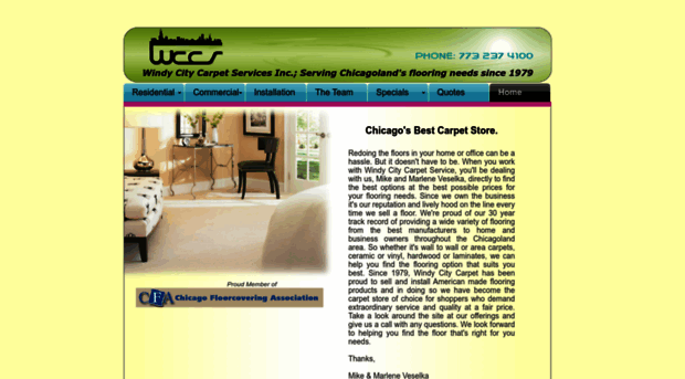 windycitycarpets.com