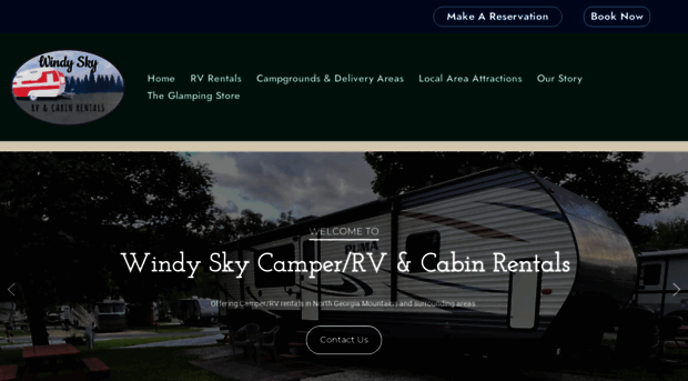 windyskycamperrentals.com