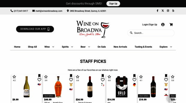 wineonbroadway.com