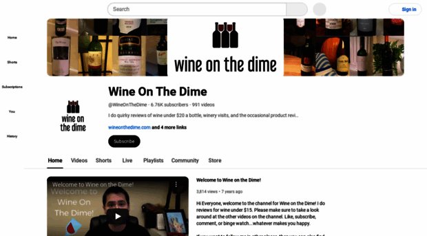 wineonthedime.com