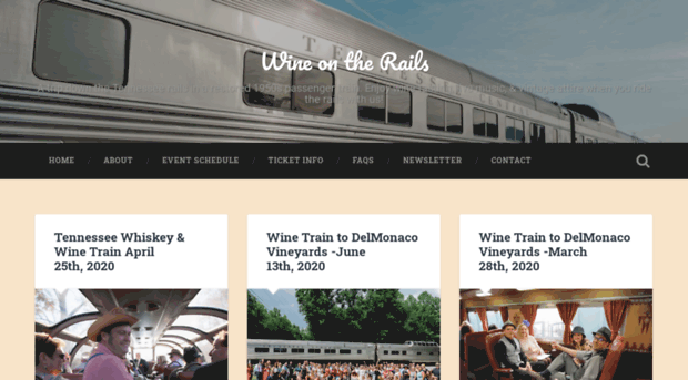 wineontherails.com