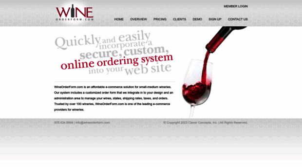 wineorderform.com