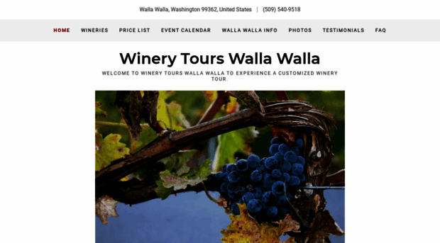 winerytourswallawalla.com