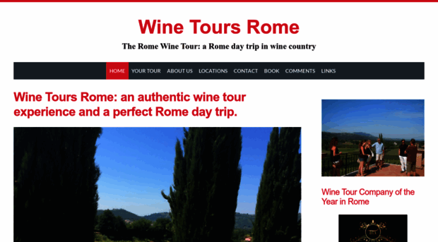 winetoursrome.com