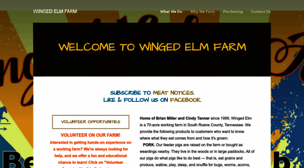 wingedelmfarm.com