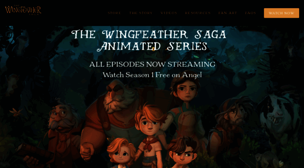 wingfeathersaga.com