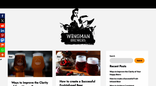 wingmanbrewers.com