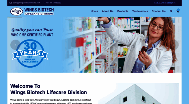 wingsbiotechlifecare.com