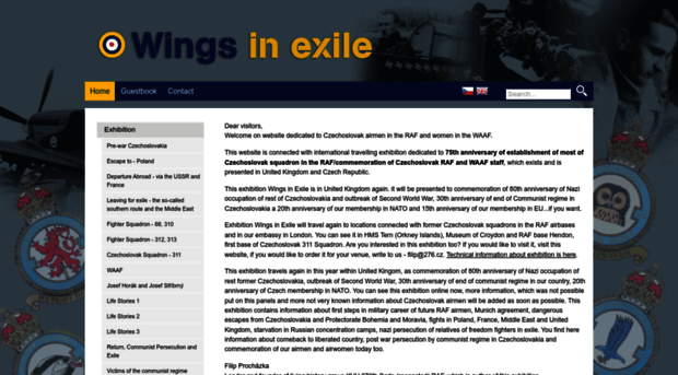 wingsinexile.co.uk