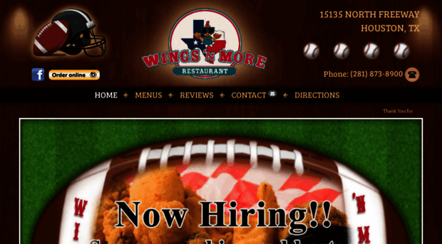 wingsnmorerestaurant.com