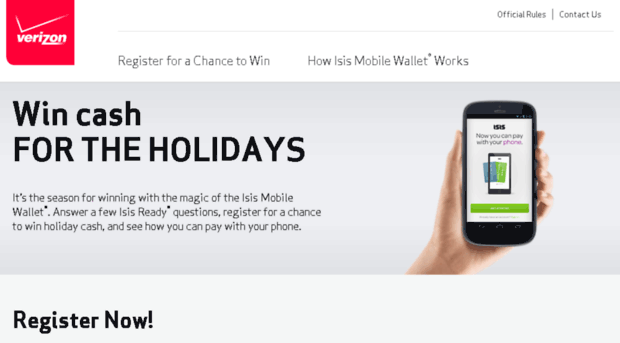 winholidaycashfromverizon.com