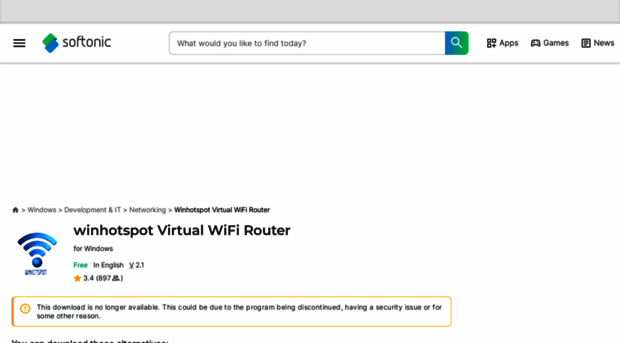 winhotspot-virtual-wifi-router.en.softonic.com