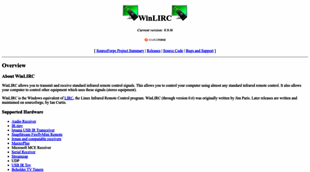 winlirc.sourceforge.net
