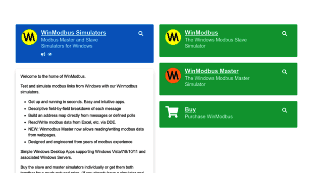 modbus server windows