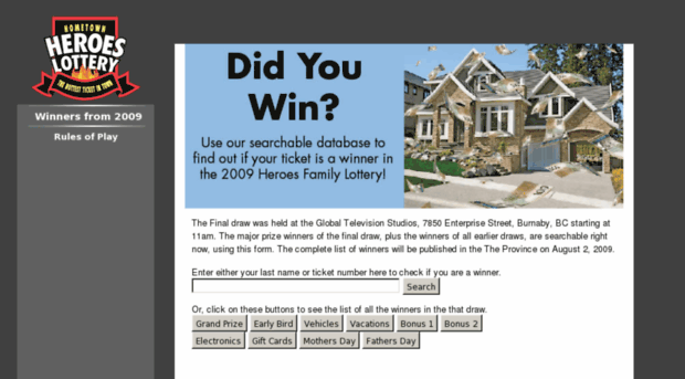 winners2009.heroeslottery.com
