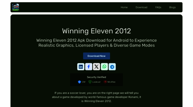 winningeleven2012.com