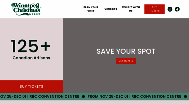 winnipegchristmasmarket.com