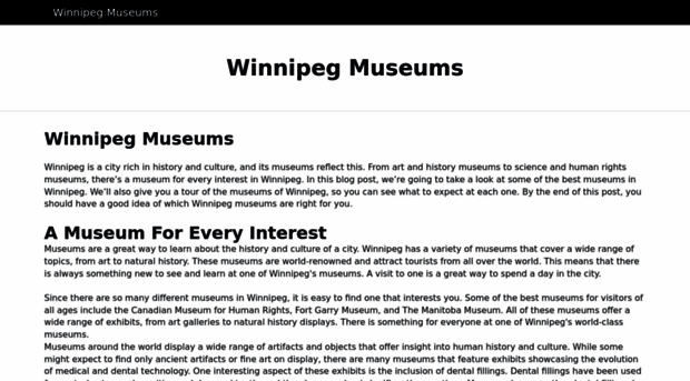 winnipegmuseums.org