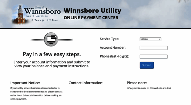 winnsboroutilities.qpaybill.com