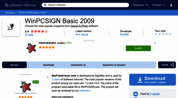 winpcsign-basic-2009.software.informer.com