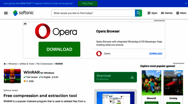 winrar-wr.en.softonic.com