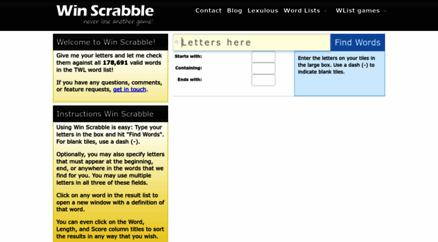 winscrabble.com