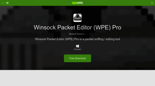 winsock-packet-editor-wpe-pro.apponic.com