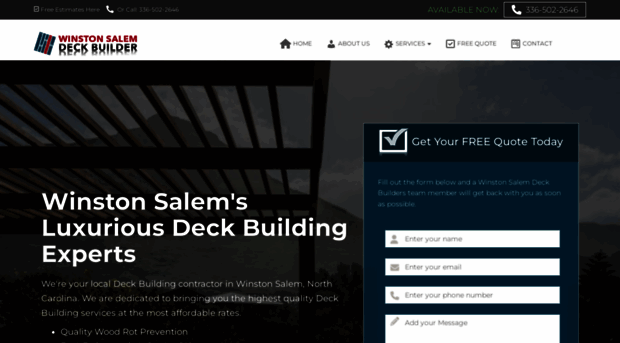 winstonsalemdeckbuilders.com