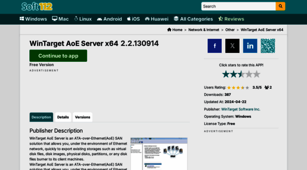wintarget-aoe-server-x86-edition.soft112.com