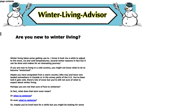 winter-living-advisor.com