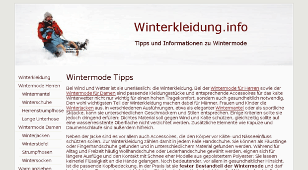 winterkleidung.info
