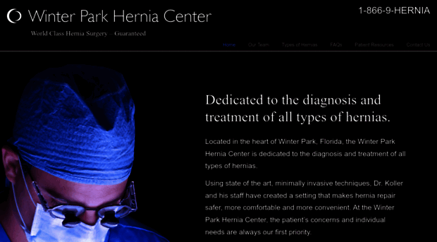 winterparkherniacenter.com