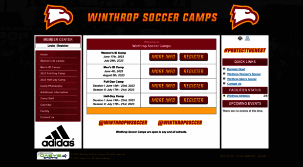 winthropsoccercamps.com