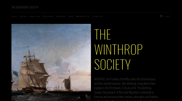 winthropsociety.com