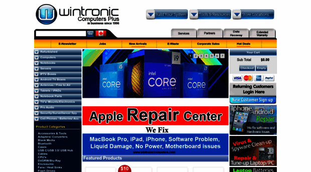 wintroniccomputers.com