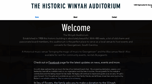 winyahauditorium.org