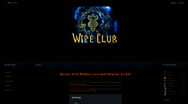 wipeclubnos.shivtr.com