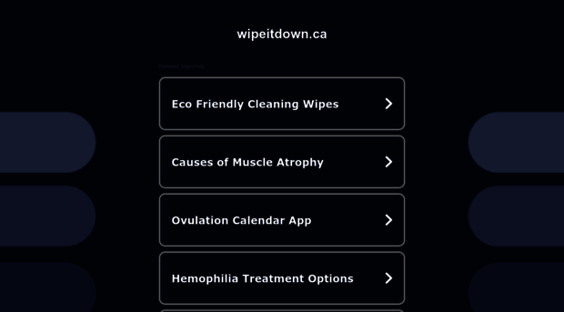 wipeitdown.ca