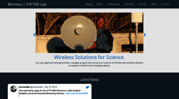 wireless.ictp.it