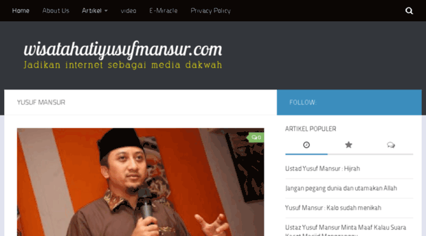 wisatahatiyusufmansur.com