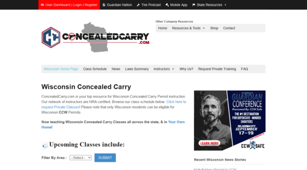 wisconsin.concealedcarry.com