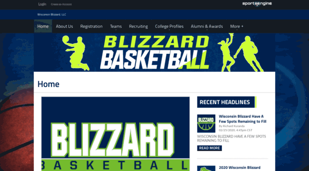 wisconsinblizzard.sportngin.com