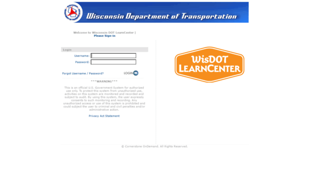 wisconsindot.csod.com